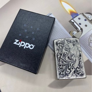 ไฟแช็ค Zippo กันลมกันน้ำไฟแช็กน้ำมันก๊าด