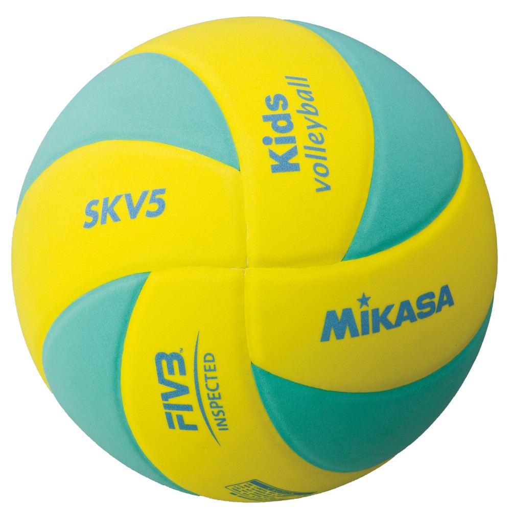 ภาพหน้าปกสินค้าMIKASA ลูกวอลเล่ย์บอลเด็ก มี 3 สี หนังอัด มิกาซ่า SKV 5 33429