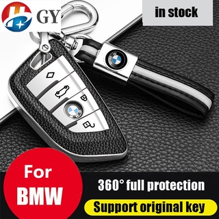 สินค้า เคสใส่กุญแจรถยนต์ BMW X5 f16-f16-g30-7 ชุด g11-x1-f48 f39 car key cover in stock Car supplies key cover key shell
