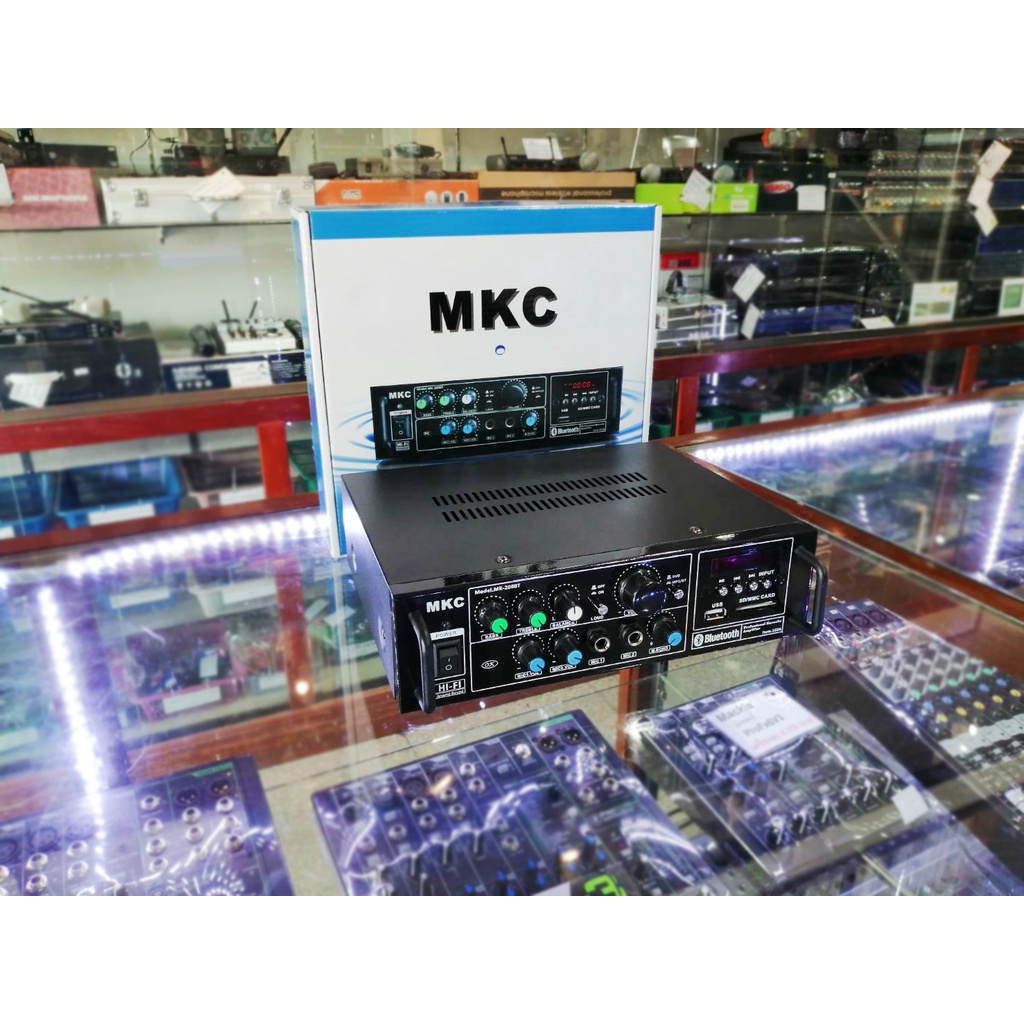 แอมป์ติดรถยนต์-mkc-200bt-ใช้ไฟ-12-v-สามารถขับฮอร์นได้-4-ตัว-มีบลูธูท-mp3-usb