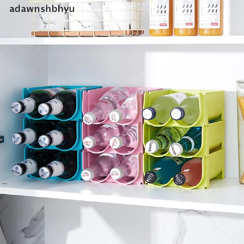 adawnshbhyu-ชั้นวางขวดเบียร์-ไวน์-ในตู้เย็น