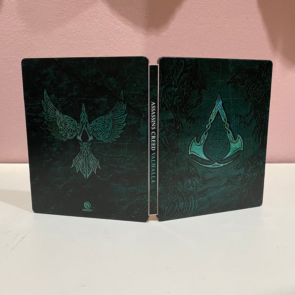Steelbook Assassin's Creed Valhalla - Boîtier Métal Sans Jeu - Pour PlayStation 3