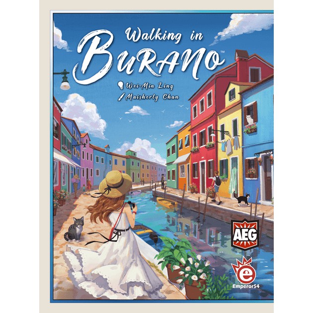 ภาพสินค้าWalking in Burano Board Game แถมซองใส่การ์ด จากร้าน alisa.gam บน Shopee ภาพที่ 1