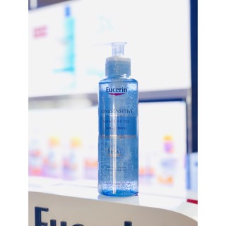 Eucerin UltraSENSITIVE [Hyaluron] Cleansing Gel 200ml คลีนซิ่งเจลผสานไฮยาลูรอน สลายสิ่งสกปรก ความมัน