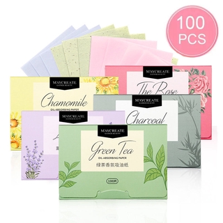 กระดาษซับหน้ามัน 100 ชิ้น / กล่อง