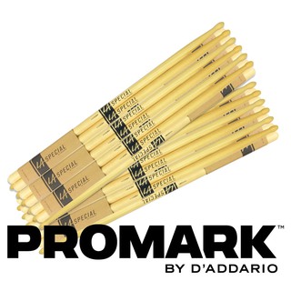 [จัดส่งด่วน ]ไม้กลอง Promark รุ่น LA Special  มีขนาด 5A และ 7A ให้เลือก ( ราคาต่อคู่ ) #พันด้ามไม้กันลื่น -luckybymusic