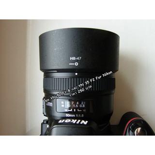 ฮูด YN Nikon 50 F1.8N และ YN Nikon 35 F2N หน้าเลนส์ 58mm