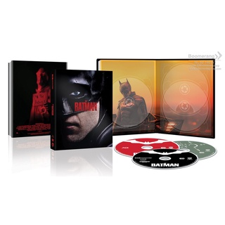 Batman, The (2022) (4K+Blu-ray+Blu-ray Bonus Digibook) (4K/BD/BD ไม่มีเสียงไทย ไม่มีซับไทย) (Import) (Boomerang)