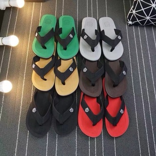 เช็ครีวิวสินค้ารองเท้าแตะผู้ชายเทรนด์ฤดูร้อนของเกาหลีรองเท้าแตะบ้านกันลื่นรองเท้าแตะชายหาด BOU082