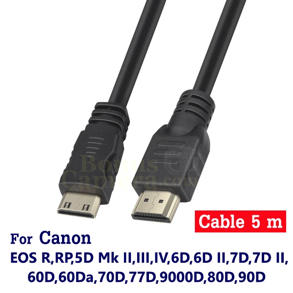 Canon 77d hdmi sale