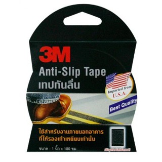 3M Anti Slip Tape Black 1 inch X 180 cm
