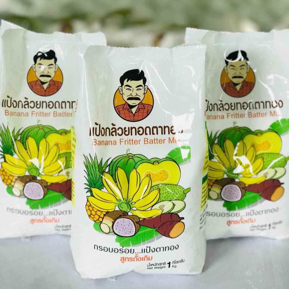 รูปภาพของแป้งกล้วยทอดตาทอง 1 kg สูตรดั้งเดิม (ไม่มีกลิ่น) พร้อมส่งลองเช็คราคา