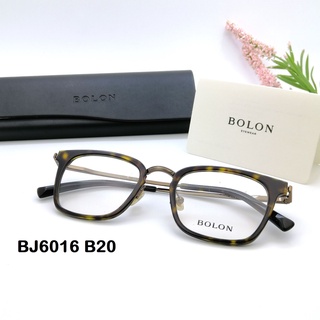 กรอบแว่นสายตา BOLON รุ่น BL6016  ทรงเหลี่ยมลายกละ