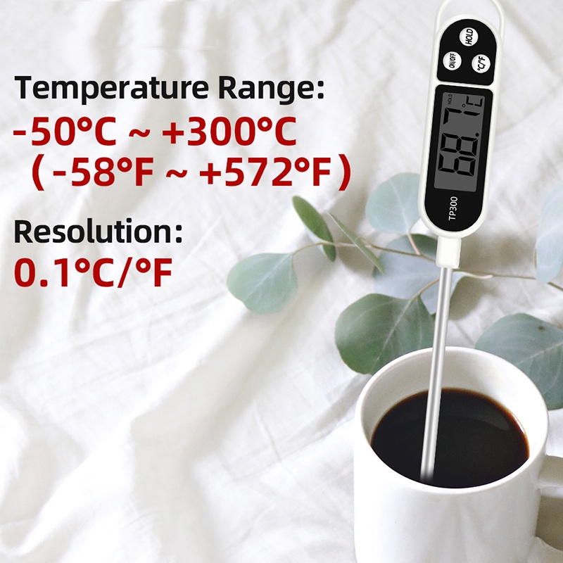 เครื่องวัดอุณหภูมิอาหาร-ดิจิตอลความแม่นยำสูง-เครื่องวัดอุณหภูมิน้ำ-สเต็ก-วัดของเหลว-น้ำมัน-food-thermometer-blowiishop