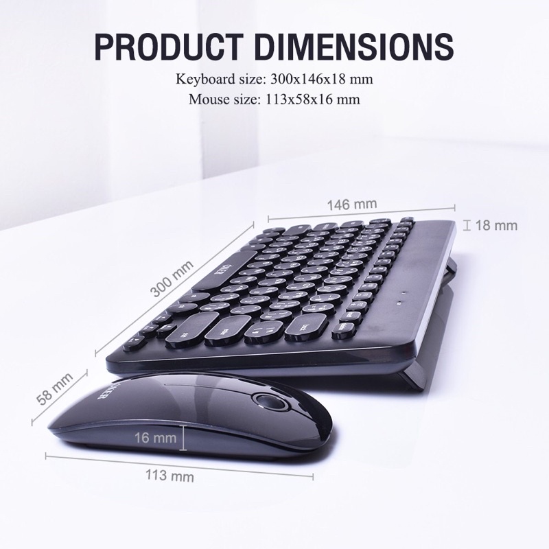 oker-keybord-mouse-wireless-คีบอทร์-เม้าไร้สาย-usb-wireless-เม้าส์ไร้เสียง-รุ่นk885