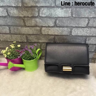 Zara CROSSBODY BAG WITH STRAP DETAIL ของแท้ ราคาถูก