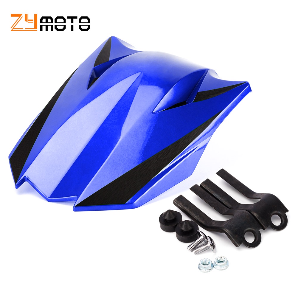 Motorcycle Rear Pillion Passenger Cowl Seat Back Cover Fairing Part For