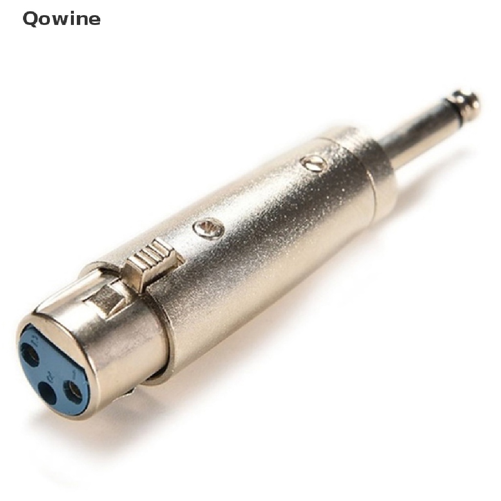 ภาพสินค้าQowine อะแดปเตอร์สายเคเบิลเสียงสเตอริโอ 3-Pin XLR Female to 1/4 6.35 มม. Male Plug TRS จากร้าน qowine.th บน Shopee ภาพที่ 7