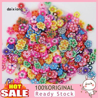 wangxu 1000 x สติ๊กเกอร์ 3 d ลายผลไม้ดอกไม้ diy สําหรับติดตกแต่งเล็บ