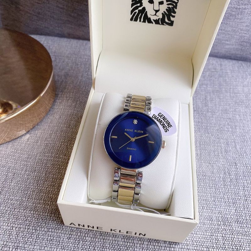 นาฬิกา-สีทูโทน-ทอง-เงิน-หน้าปัด-สีน้ำเงิน-ขนาด-32-มิล-ak-1363nvtt-anne-klein-womens