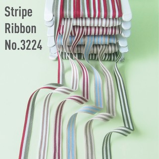 ภาพหน้าปกสินค้าMOMOTARA No.3224 ริบบิ้น ริบบิ้น Ribbon ลายทาง Stripe Ribbon ขนาด 1.1 CM ยาว 36 หลา ที่เกี่ยวข้อง