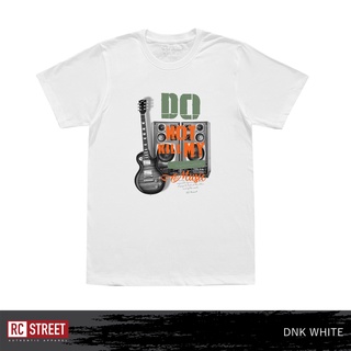 เสื้อยืด DONT KILL MUSIC ผู้ชายและผู้หญิงพลัสขนาดหลวมแขนสั้นด้านบนแฟชั่นลำลองเสื้อยืด