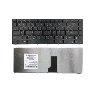 แป้นพิมพ์ คีย์บอร์ดโน๊ตบุ๊ค Asus K42 Laptop Keyboard (TH-US สีดำ)