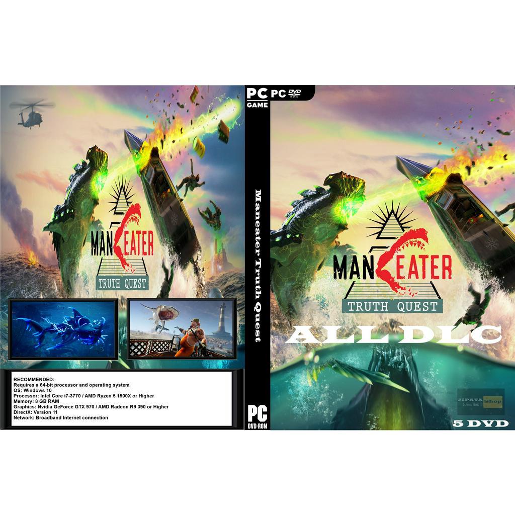 แผ่นเกมส์ PC Maneater (5DVD) | Shopee Thailand