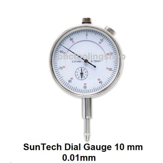ไดอัลเกจ SUNTECH รู่น204-BNC-10, Suntech Dial Indicator 204-BNC-10(0-10mm)-0.01mm