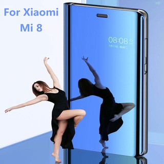 เคสโทรศัพท์มือถือหนังสำหรับ Xiaomi Mi 8 Phone