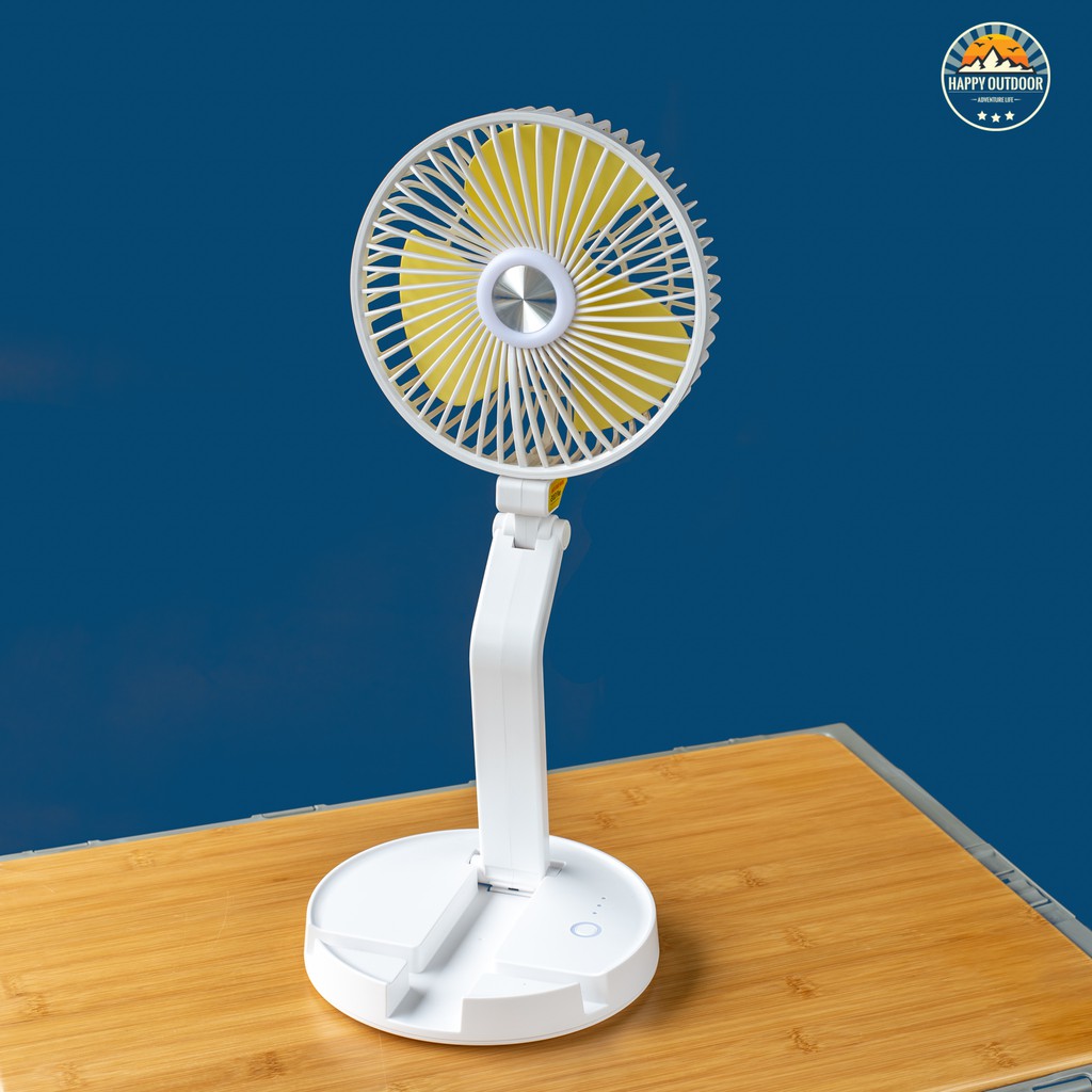 ff-669 พัดลมพับได้ Folding Fan FF-669 มีไฟส่องสว่างในตัวพร้อมแบต 5200 mah  สามารถแขวนผนังได้ | Shopee Thailand