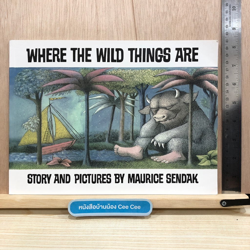 หนังสือนิทานภาษาอังกฤษ-ปกอ่อน-where-the-wild-things-are-story-and-pictures-by-maurice-sendak