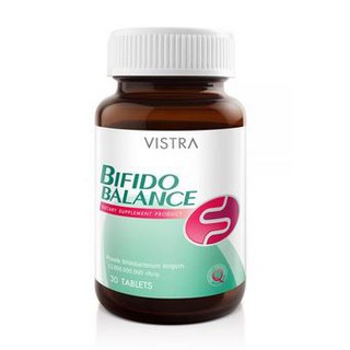 Vistra Bifido Balance วิสทร้า บิฟิโด บาลานซ์ 30 เม็ด