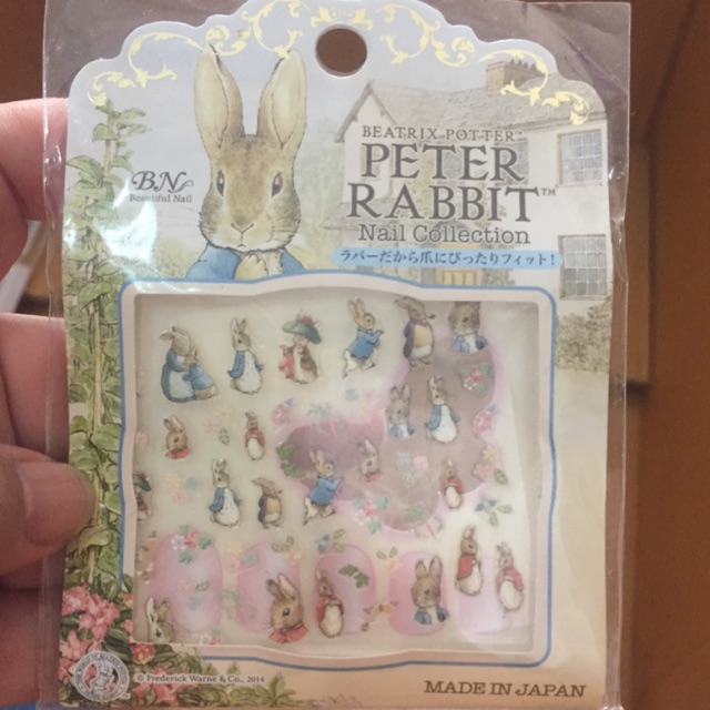 nail-sticker-peterrabbit