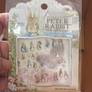 Nail sticker peterrabbit