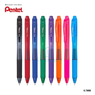 PENTEL ปากกาหมึกเจล เพนเทล Energel X 0.7mm BL107 ปากกา 0.7 มม.
