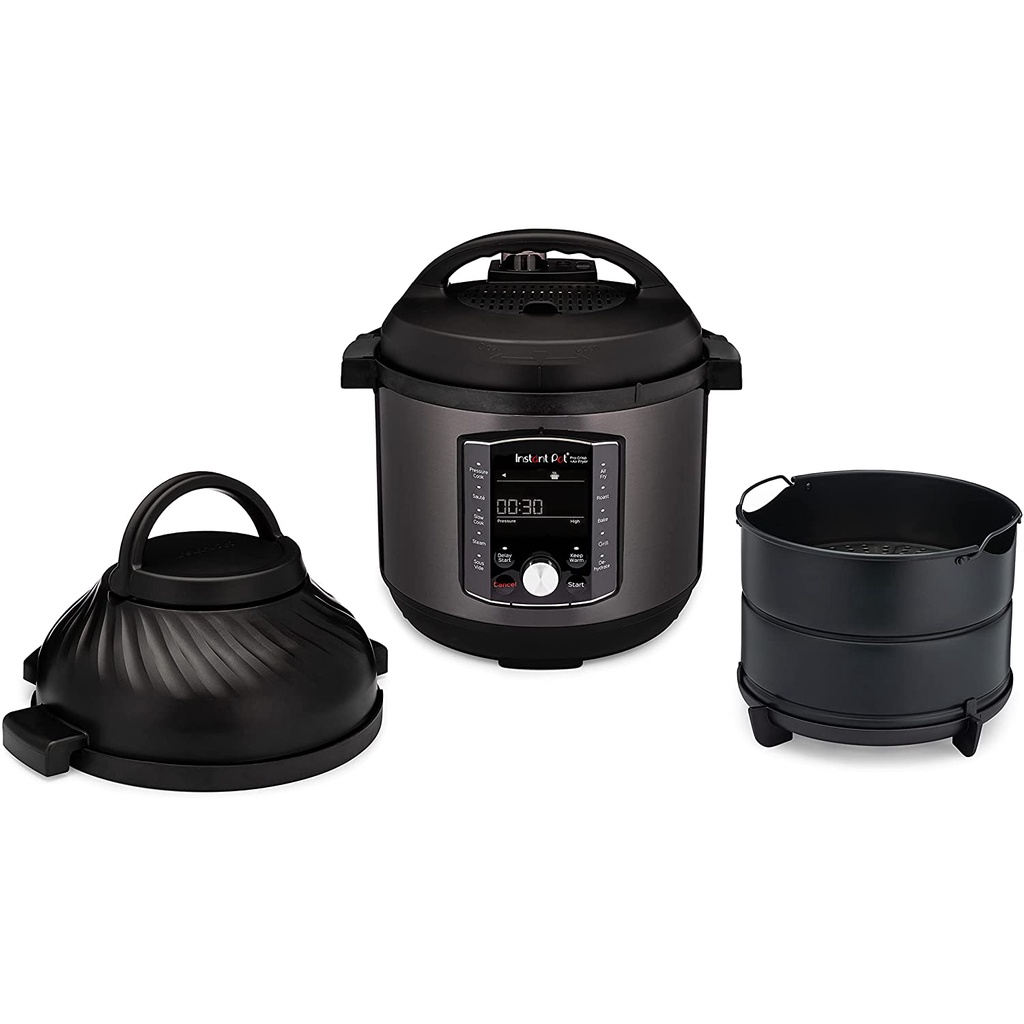 หม้อแรงดันอเนกประสงค์และอบลมร้อน-instant-pot-pro-crisp-11-in-1-multi-pressure-cooker-air-fryer-ใช้ไฟไทย-large-7-6l-8qt