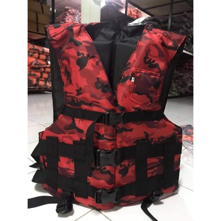ภาพหน้าปกสินค้าเสื้อชูชีพเมอร์ลิน รุ่นลายพราง สีแดง ( m-soldier002 ) สีสันสดใสไม่ซ้ำใคร มีครบทุกไซส์ ที่เกี่ยวข้อง