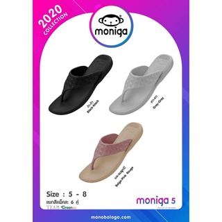 รองเท้าแตะแบบสวมหูหนีบ MONOBO รุ่น MONIGA 5 บางเบา ใส่สบาย ของแท้ ราคาถูก