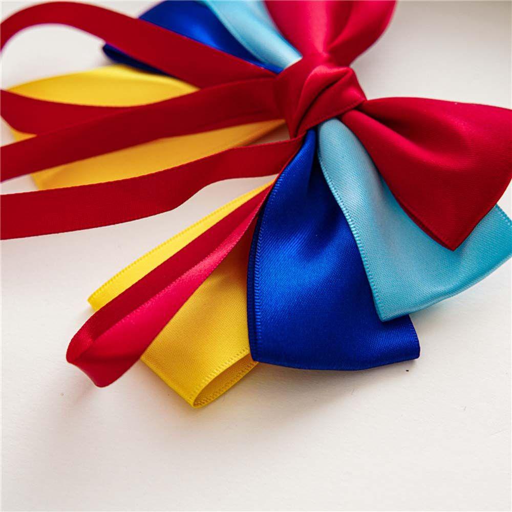 cabeza-กิ๊บติดผม-โบว์ริบบิ้น-เจ้าหญิงสโนว์ไวท์-สีฟ้า-สีเหลือง-สีแดง-สําหรับผู้หญิง