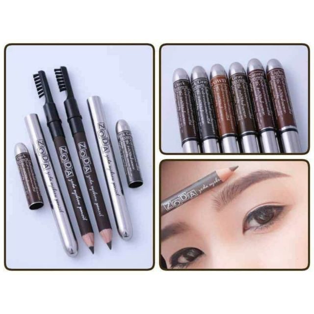 hot-สุดๆ-ดินสอเขียนคิ้วโซดา-zoda-eyebrow-pencil-นำเข้าจากเกาหลี-ของแท้