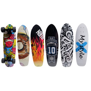 สเก็ตบอร์ด Skateboardsทนทานไม่แตกง่าย สเก็ตบอร์ดแฟชั่น สเก็ตบอร์เด็ก