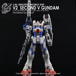 Water Decal [HG] VICTORY TWO GUNDAM (SECOND V) แท้จาก G-Rework