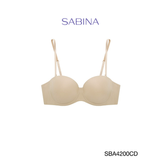 สินค้า Sabina เสื้อชั้นใน (ดันทรง) Body Bra (เกาะอก) Doomm Doomm SBA4200CD สีเนื้อเข้ม