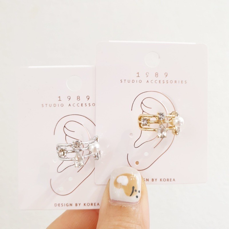 ear-cuff-ต่างหูหนีบ-ต่างหูคล้องหู