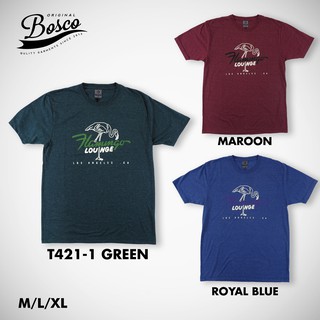 [เก็บโค้ดหน้าร้าน] สื้อยืดคอกลมพิมพ์ลาย BOSCO "FLAMINGO LOUNGE" T-SHIRT T421-1