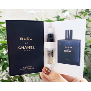 น้ำหอม Vial แท้ 💯% Chanel Bleu De Eau De Parfum 1.5ml.