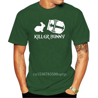 ขายดี!ขายดี เสื้อยืดแขนสั้น พิมพ์ลาย Killer Rabbit Ii Of Caerbannog Monty Fun Python And The Holy Grail GOclak06JJhpji89