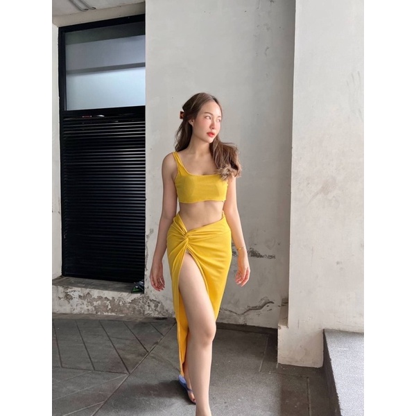 ชุดเที่ยวทะเลพร้อมส่ง