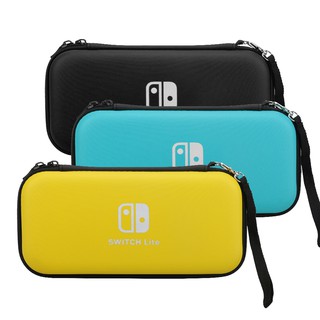 【พร้อมส่ง】กระเป๋าเคส Eva แบบแข็ง ขนาดพกพา สีดํา สําหรับ Nintendo Switch Lite